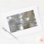 ガラス澄ん絶縁体 長方形シール (封筒)