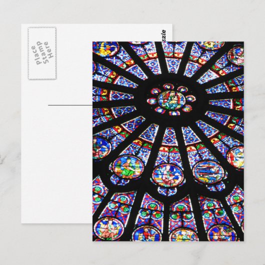 ガラス灯 ポストカード (正面/裏面)