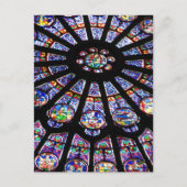 ガラス灯 ポストカード (正面)