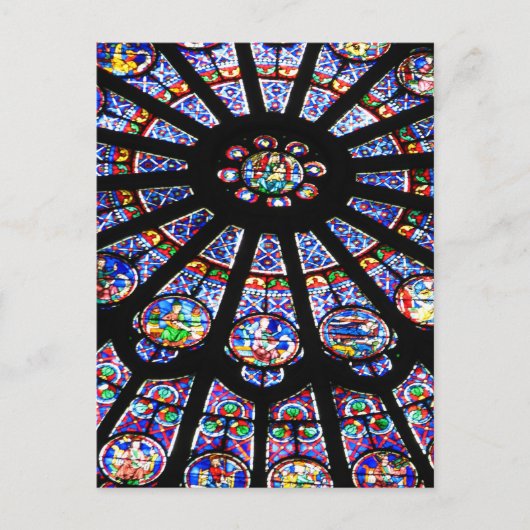 ガラス灯 ポストカード (正面)