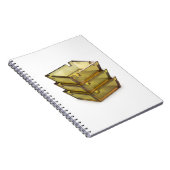 ガラス灰皿を積み重ねる ノートブック (右側)