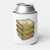 ガラス灰皿を積み重ねる 缶クーラー (缶裏面)