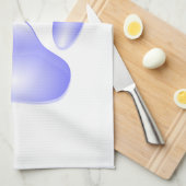 ガラス犬のポープリント キッチンタオル (四つ折り)