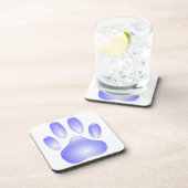 ガラス犬のポープリント コースター (右側)