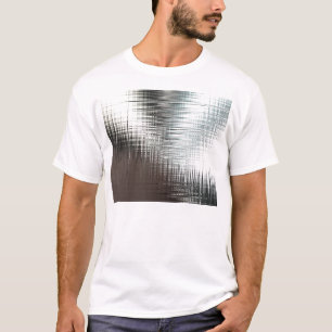 ガラス状の金属の一見 Tシャツ