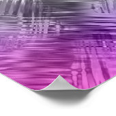 ガラス状アメトリン紫色のテクスチャ ポスター (角)