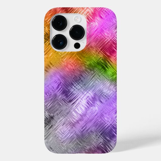 ガラス状アメトリン紫色のテクスチャ Case-Mate iPhoneケース (裏面)