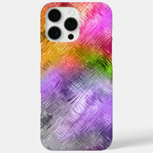 ガラス状アメトリン紫色のテクスチャ Case-Mate iPhoneケース (裏面)