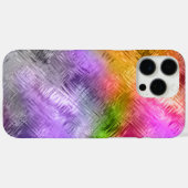 ガラス状アメトリン紫色のテクスチャ Case-Mate iPhoneケース (裏面 (横))