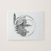 ガラス玉のニューヨーク ジグソーパズル (横)