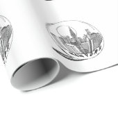 ガラス玉のニューヨーク ラッピングペーパー (ロールコーナー)