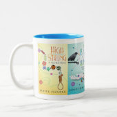 ガラス玉のミステリーシリーズマグ ツートーンマグカップ (左)