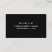 ガラス玉 名刺 (裏面)