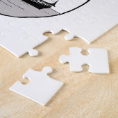 ガラス球の中の船 ジグソーパズル (側面)