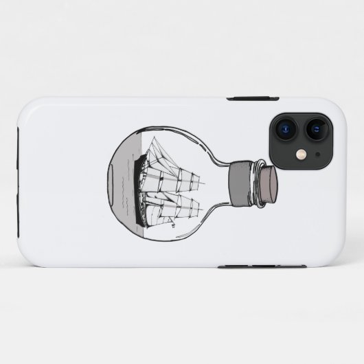 ガラス球の中の船 Case-Mate iPhoneケース (裏面(横))