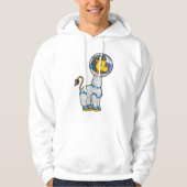 ガラス球の宇宙飛行士としてのキリン パーカ (正面)