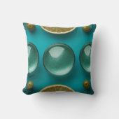 ガラス球 クッション (正面)