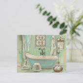 ガラス瓦浴 ポストカード (スタンド正面)