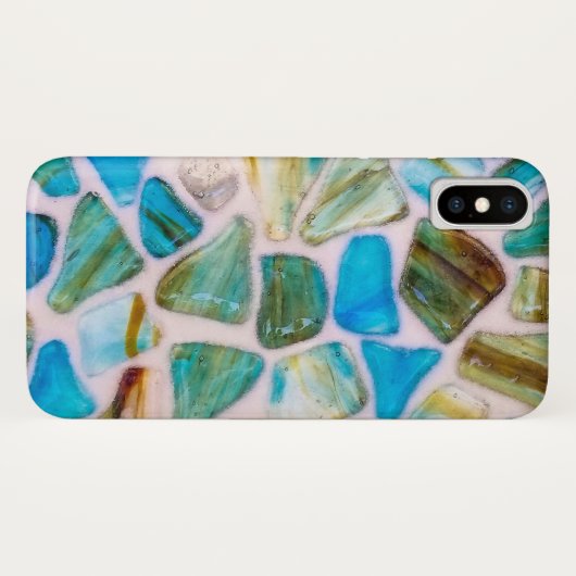 ガラス石モザイク Case-Mate iPhoneケース (裏面(横))