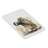 ガラス磁石を通して マグネット (右側)