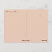 ガラス秋ノースカロライナ ポストカード (裏面)