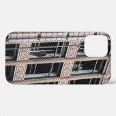 ガラス窓付き茶色建物 Case-Mate iPhoneケース (裏面 (横))