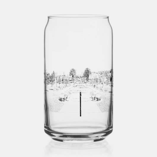 ガラス缶飲み物用品 ガラス缶 (正面)