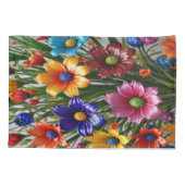 ガラス美しい#77 - Pillowcase 枕カバー (裏面-左)