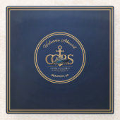 ガラス航海のコースター ガラスコースター (正面)