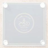 ガラス航海のコースター ガラスコースター (裏面)