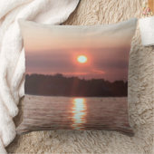 ガラス色の日没 クッション (ブランケット)