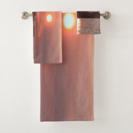 ガラス色の日没 バスタオルセット