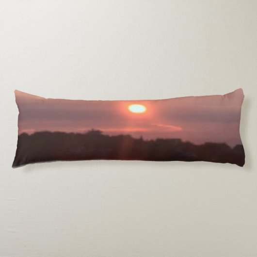 ガラス色の日没 ボディピロー (正面)