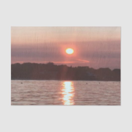 ガラス色の日没 薄葉紙 (正面)