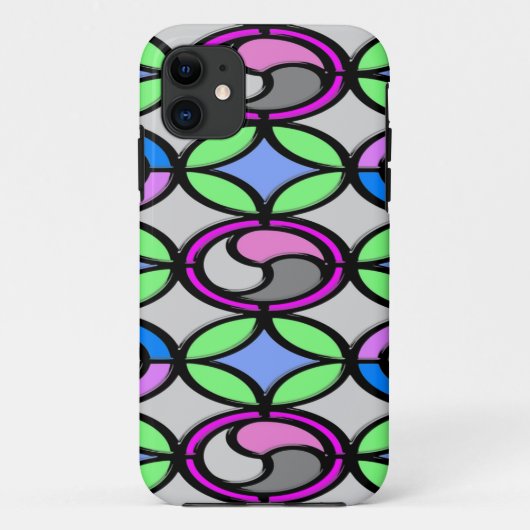 ガラス色タイル Case-Mate iPhoneケース (裏面)