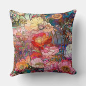 ガラス花びら クッション (裏面)