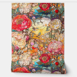 ガラス花びら 壁紙