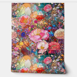 ガラス花びら 壁紙