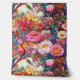 ガラス花びら 壁紙