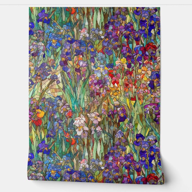 ガラス花びら 壁紙 (ほどく)