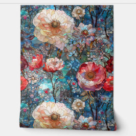 ガラス花びら 壁紙