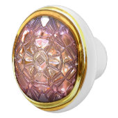 ガラス裁縫ボタンの陶磁器のノブ セラミックノブ (右)