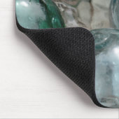 ガラス製の魚釣りフロート マウスパッド (コーナー)