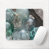 ガラス製の魚釣りフロート マウスパッド (マウス)