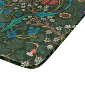 ガラス製まな板：ウィリアム・モリス カッティングボード (角)