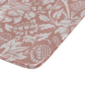 ガラス製まな板：ウィリアム・モリス：フローラ カッティングボード (角)