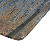 ガラス製まな板：GUSTAVクリムト:ブナ林 カッティングボード (角)