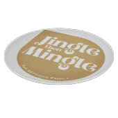 ガラス製まな板 Jingle then Mingle カッティングボード (角)