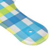 ガラス製カッティングボードイエローブループレイド カッティングボード (角)