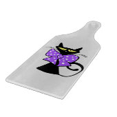 ガラス製カッティングボードキャットニャー カッティングボード (角)